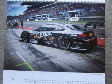 BMW Original Motorsport Kalender 2014 M3 DTM E93, Z4 Roadster Großformat