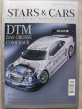 Stars & Cars Frühjahr 2000 Nr.16 DTM W208,Cart,Formel 1