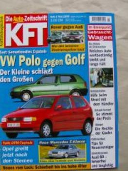 KFT 5/1995 Polo vs. Golf III, Audi 80, Corsa A GSI, Alfa Romeo