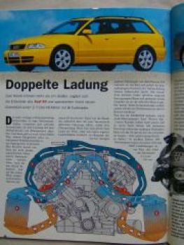 KFT 10/1997 Opel Vectra i 500, Dauertest: E230 + Audi A3 TDI
