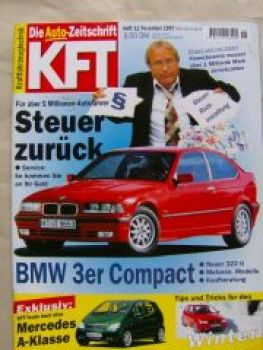 KFT 11/1997 BMW E36 compact Kaufberatung, Alfa Romeo 156