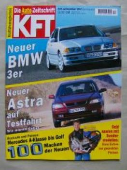 KFT 12/1997 3er BMW E46,Saab 9-5 2,3t, Mercedes 312D James Cook