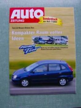 Auto Zeitung 17/2000 Nissan Almera Tino Sonderdruck