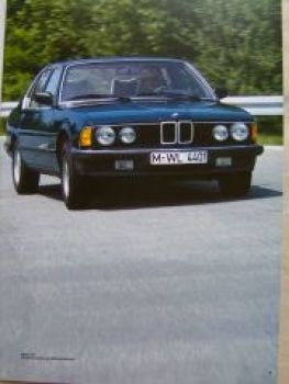 BMW 728i 732i 735i 745i E23 September 1983