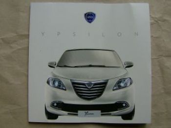 Lancia Ypsilon Prospekt Juli 2011 +Preisliste
