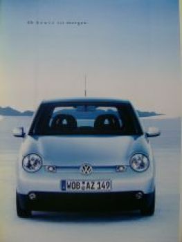 VW Lupo 3L TDI Prospekt Oktober 2001 +Preisliste NEU