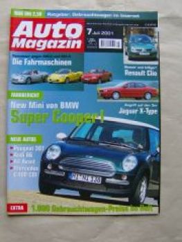 Auto Magazin 7/2001 MX-5 vs. MR-2 vs. Opel Speedster, Jaguar X-T