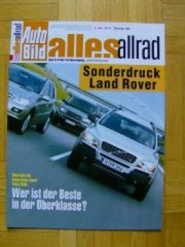 Auto Bild alles allrad 11/2005 Range Rover Sport gegen Mercedes