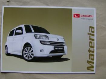 Daihatsu Materia Prospekt März 2009 +Preisliste NEU