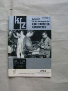 kfz Zeitschrift für den Nachwuchs des Kraftfahrzeug Handwerks 2/