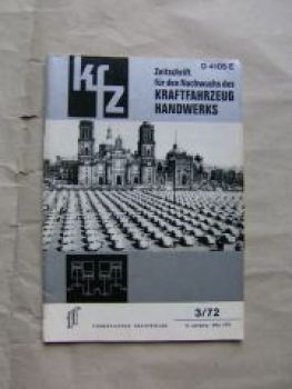 kfz Zeitschrift für den Nachwuchs des Kraftfahrzeug Handwerks 3/
