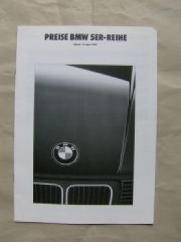BMW 5er-Reihe E34 520i-M5,Limousine Touring 15.April 1992