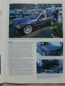 Roundel December 1991 BMW 328, Alpina B6 2.8 E36