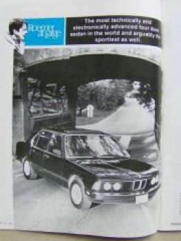 Roundel Blau mit Weiss July 1985 M635CSi E24, BMW 735i E23