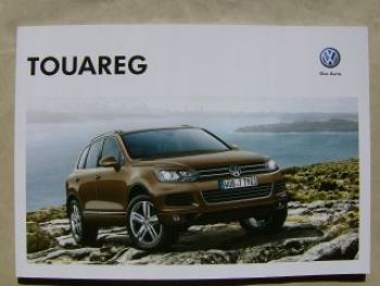 VW Touareg Prospekt Mai 2011 +Hybrid +R-Line NEU