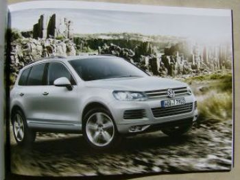 VW Touareg Prospekt Mai 2011 +Hybrid +R-Line NEU
