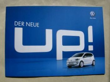 VW up! Prospekt August 2011 NEU