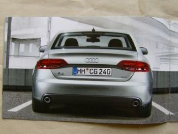 Audi A4 Limousine Vorabprospekt 2007 In Zukunft wird Ihr Führesc