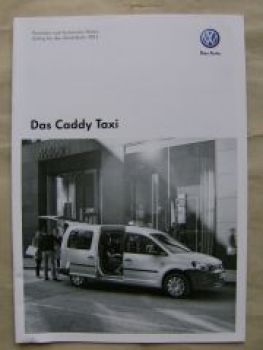 VW Caddy TAXI November 2010