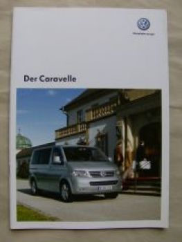 VW T5 Caravelle +4Motion Prospekt Mai 2008 NEU
