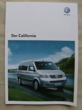 VW T5 California +Beach Prospekt Mai 2008