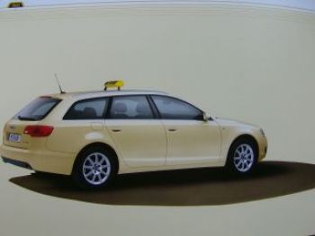 Audi Mietwagen TAXI  A4 A6 A8 Oktober 2006 NEU Rarität