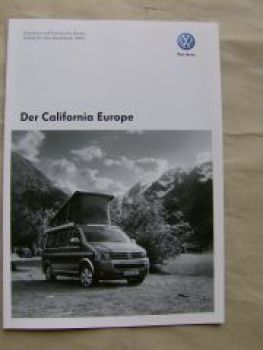 VW T5 California Europe November 2010 NEU