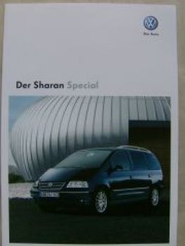 VW Sharan Special Prospekt Mai 2009 NEU