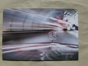 Mercedes Benz Personenwagen September 2011 BR230 BR204