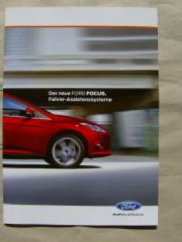 Ford Focus Fahrer-Assistenzsysteme April 2011 NEU