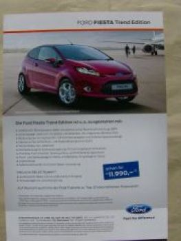Ford Fiesta Trend Edition +Ka Trend Edition 28.Juni 2011 NEU