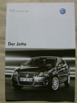 VW Jetta Trendline Comfortline Sportline 31.Mai 2007 NEU