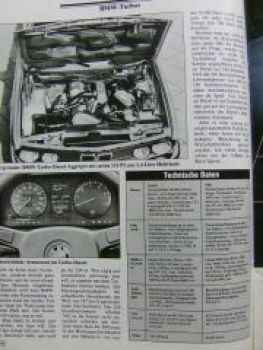 hobby magazin der technik 25/1983 BMW 524td E28 745i E23