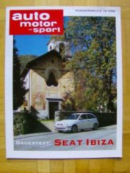 AMS 16/1996 Seat Ibiza Dauertest