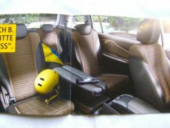 Opel Zafira Tourer Prospekt August 2011 NEU