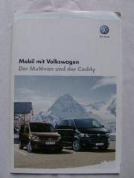 VW T5 Caddy Mobil mit Volkswagen August 2011 NEU
