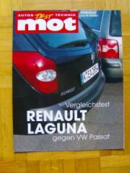 mot 8/2001 Renault Laguna Grandtour dCi gegen VW Passat Variant