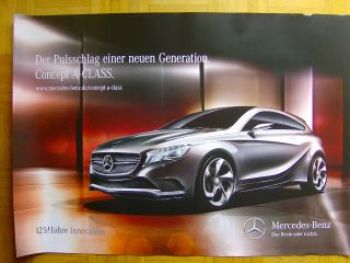 Mercedes Benz Concept A-Class Poster 2011