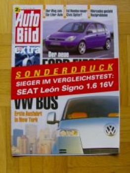 Auto Bild 18/2001 Seat Leon Signo 1.6 16V im Vergleich mit..