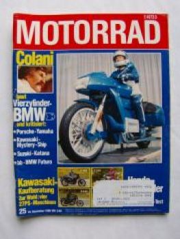 Motorrad 25/1980 Kawasaki Kaufberatung,BMW 4-Zylinder,Z400