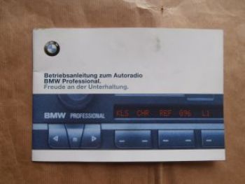 BMW Autoradio Professional November 1997