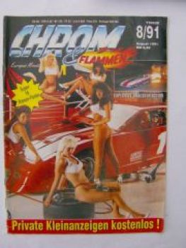 Chrom & Flammen 8/1991 Explosive Dragster Action