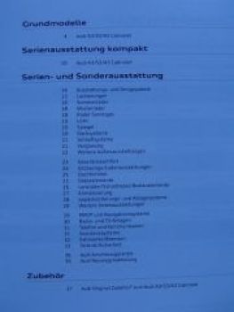 Audi A3/S3, Sportback, Cabriolet Oktober 2011 NEU