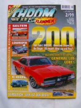 Chrom & Flammen 2/1999 200.Ausgabe General Lee, Corvette Kombi