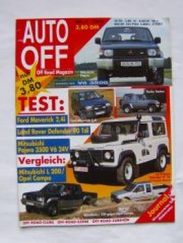 AUTO OFF 6/1994 Mitsubishi Pajero V6 3500,Rocky Station,Defender
