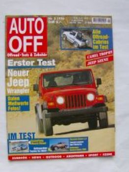 Auto Off 5/1996 Jeep Wrangler, Opel Monterey, Toyota HJ60/61