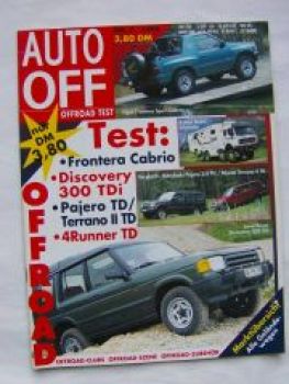 Auto Off 7/1994 Action Mobil Silverstar,Opel Fronera Sport Cabri