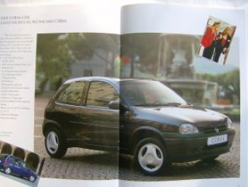Opel Corsa B +CDX +Sport +City + GSi Juli 1995 +Preisliste