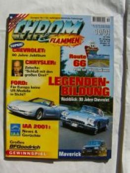 Chrom & Flammen 10/2001 Ford Maverick, Route 66,2001 Chevrolet C
