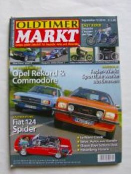 Markt 9/2010 Opel Rekord D & Commodore, Jensen FF, Fiat 124 Spid